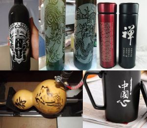 长沙芙蓉区酒瓶葫芦工艺品激光雕刻机